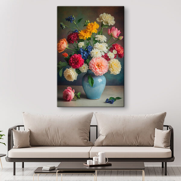 Vase of flowers