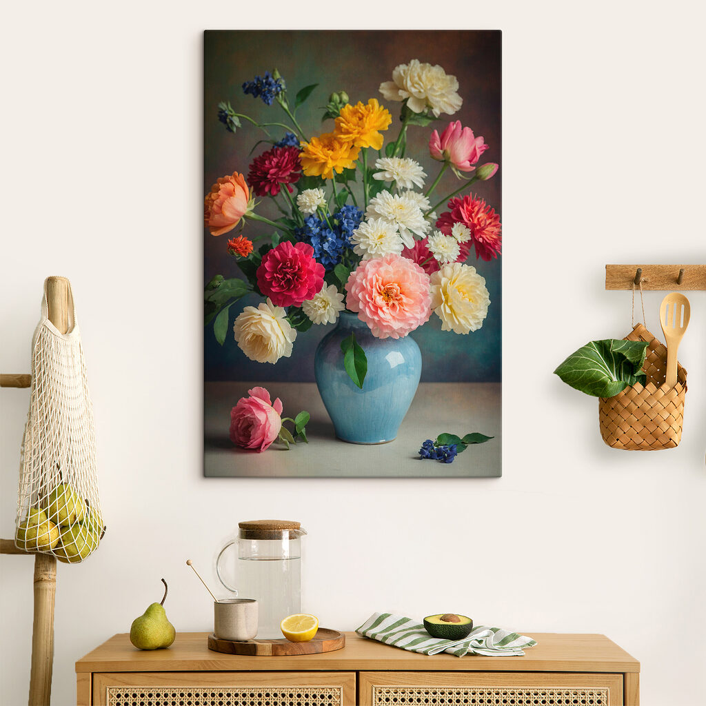 Vase of flowers