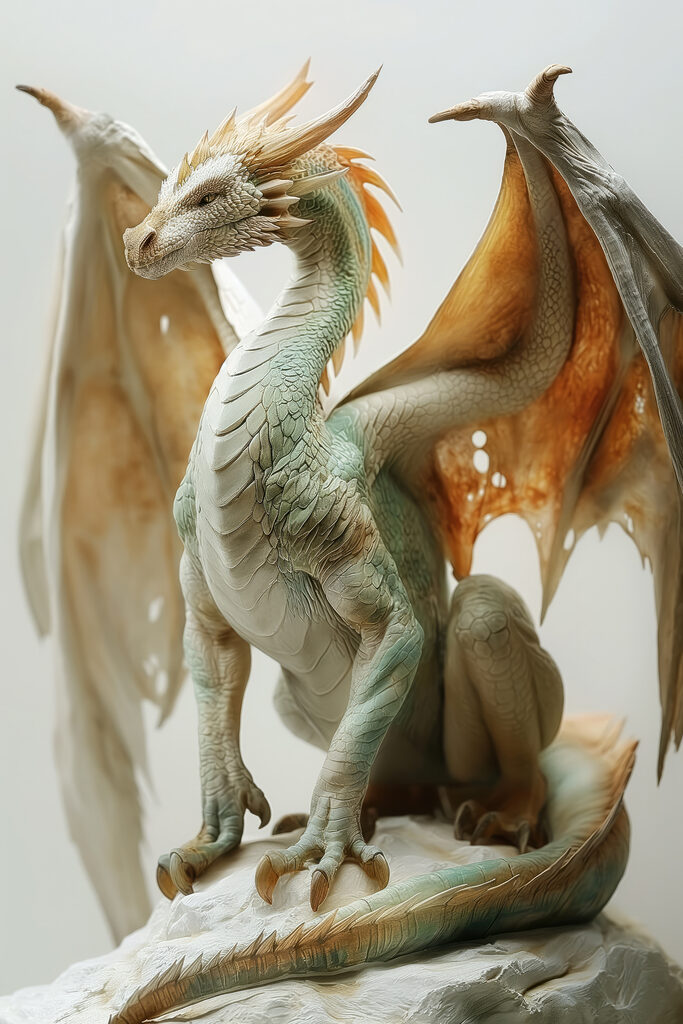 Statue of a dragon