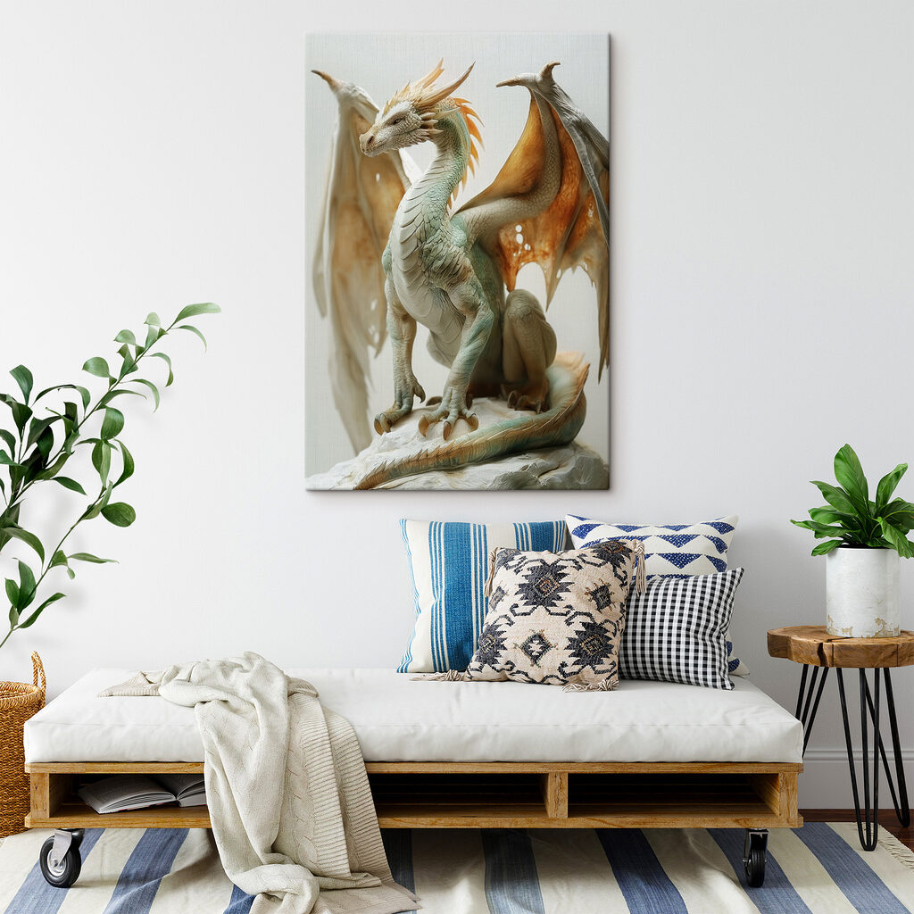 Statue of a dragon