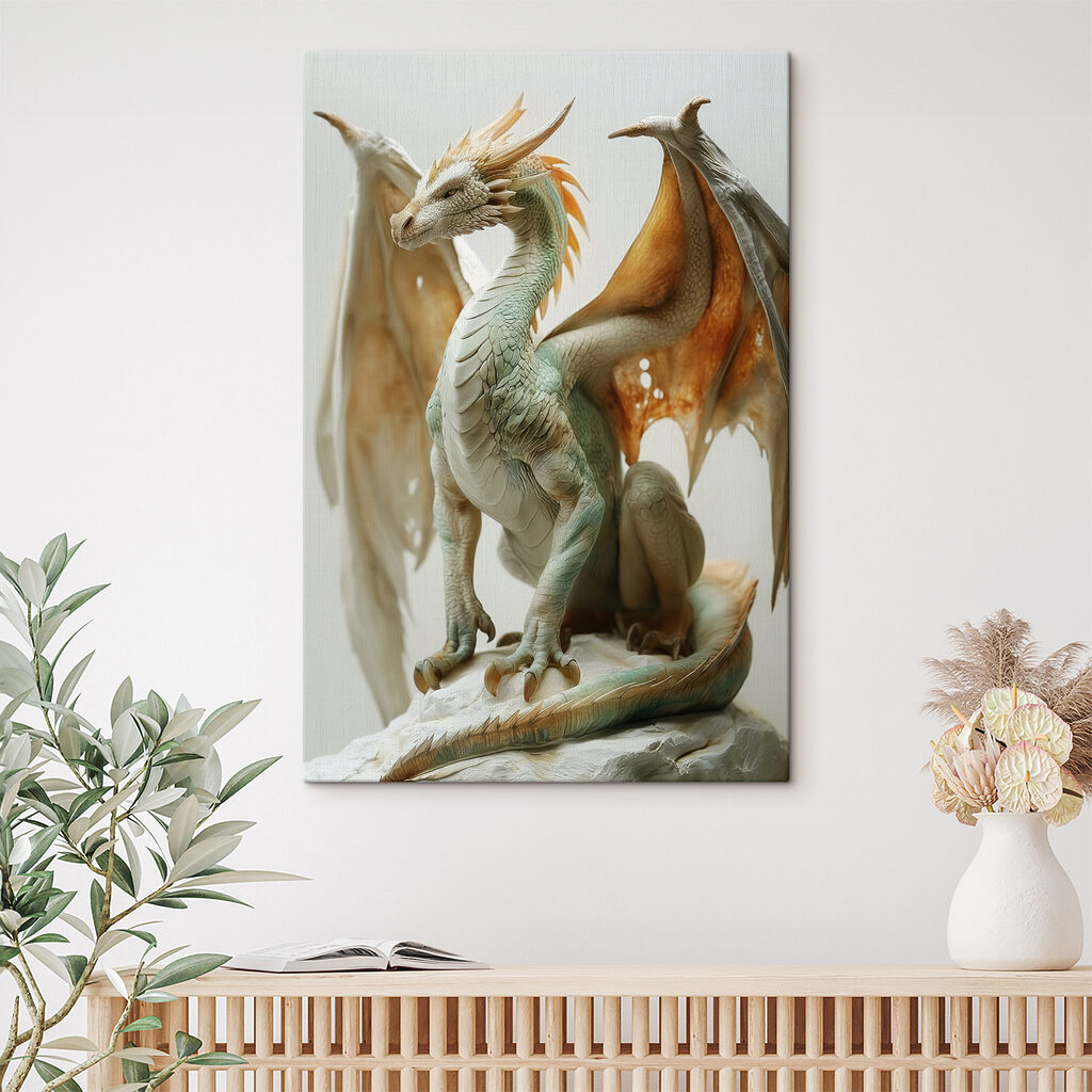 Statue of a dragon