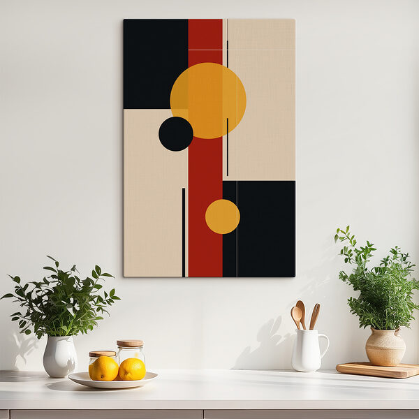 Kolorowa grafika z okręgami i liniami Kolorowa grafika z okręgami i liniami
