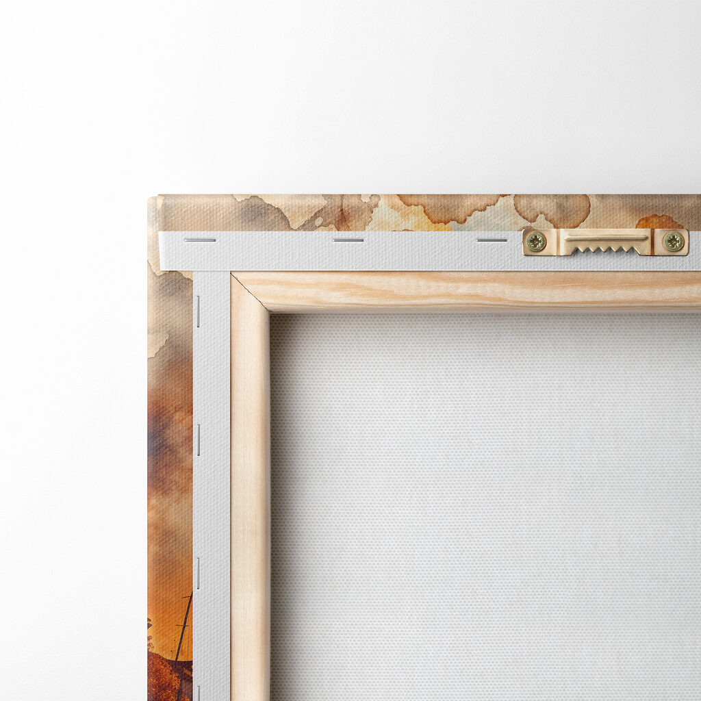 Water with a building and a boat in it