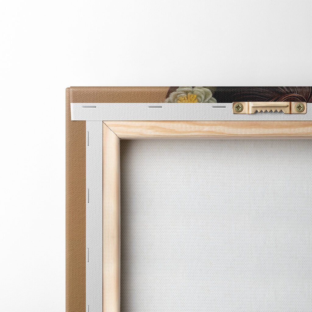 Woman holding flowers in her hair Woman holding flowers in her hair