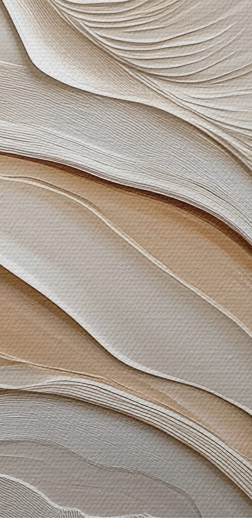 White and brown wavy lines White and brown wavy lines