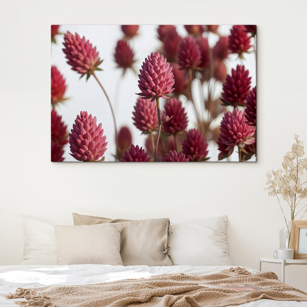 Group of pink flowers