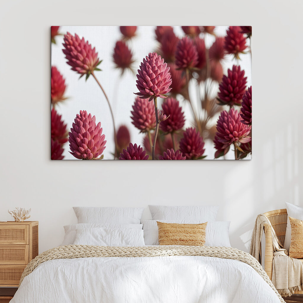Group of pink flowers