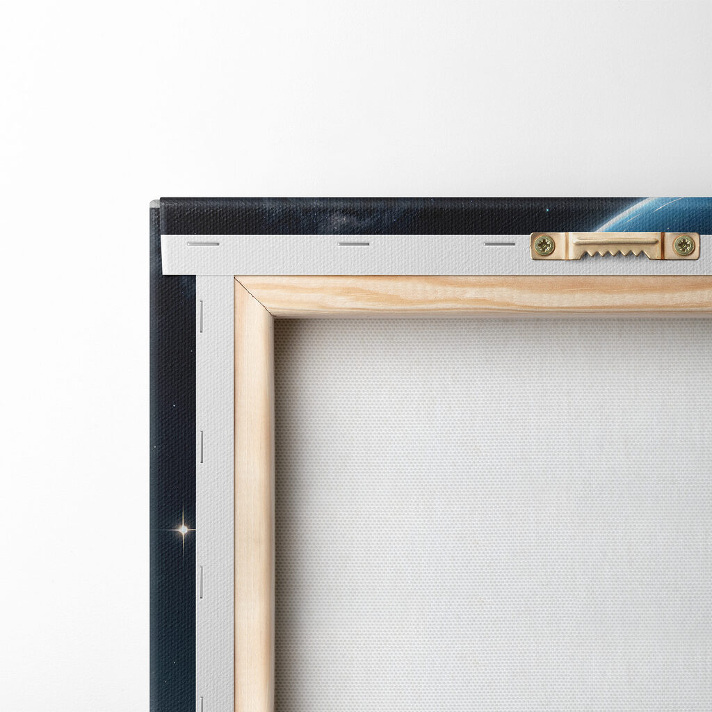 Globe with lights on it