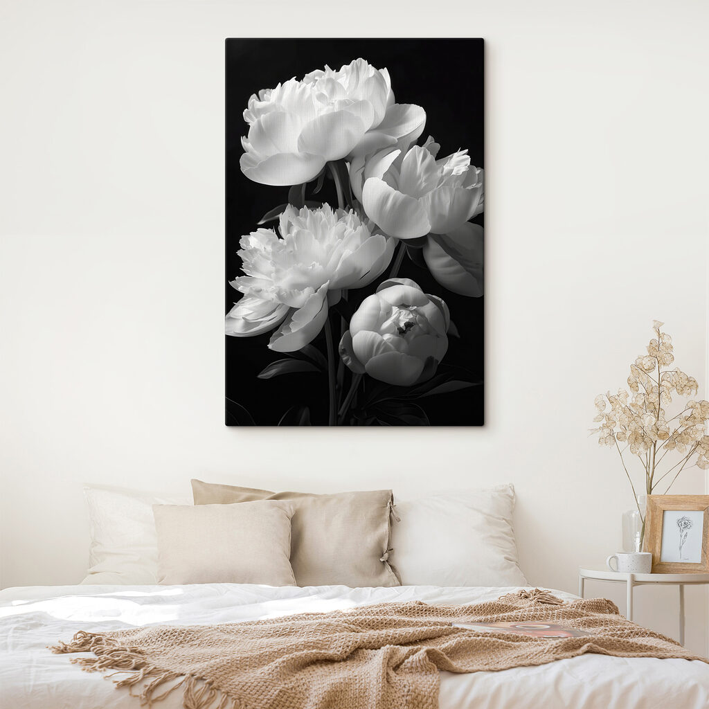 Group of white flowers