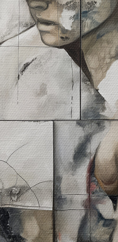 Painting of a woman Painting of a woman