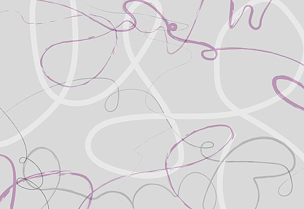 Purple and grey swirls