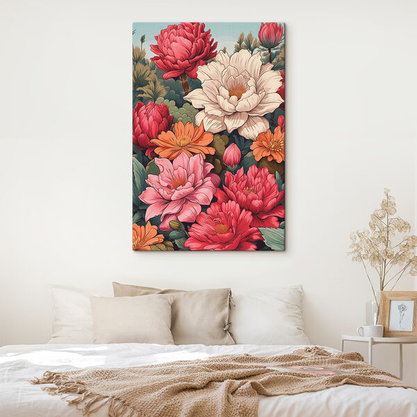 Vibrant blooms in full bloom