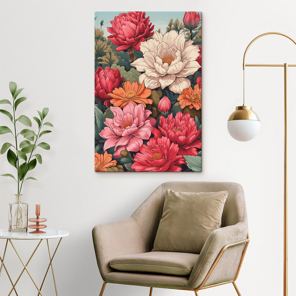 Vibrant blooms in full bloom