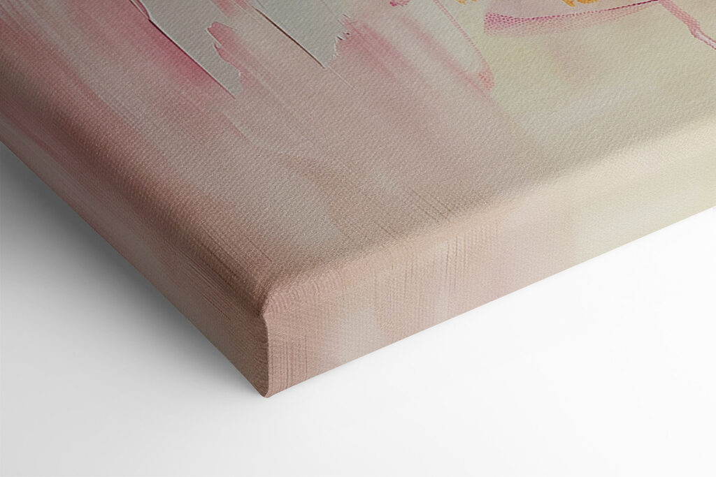 Colorful painting of an eye