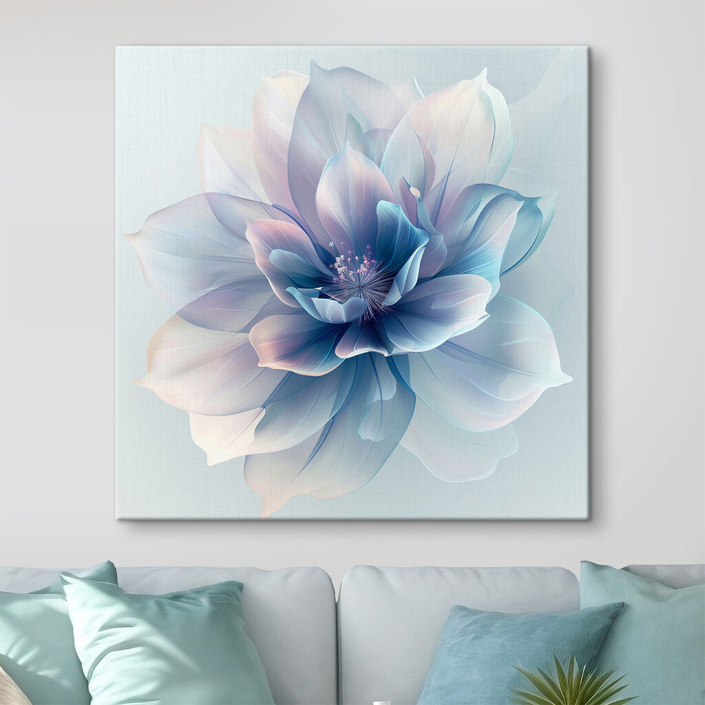 Delicate bloom in soft pastels Delicate bloom in soft pastels