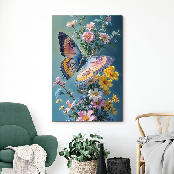 Motyl na kwiatku Motyl na kwiatku