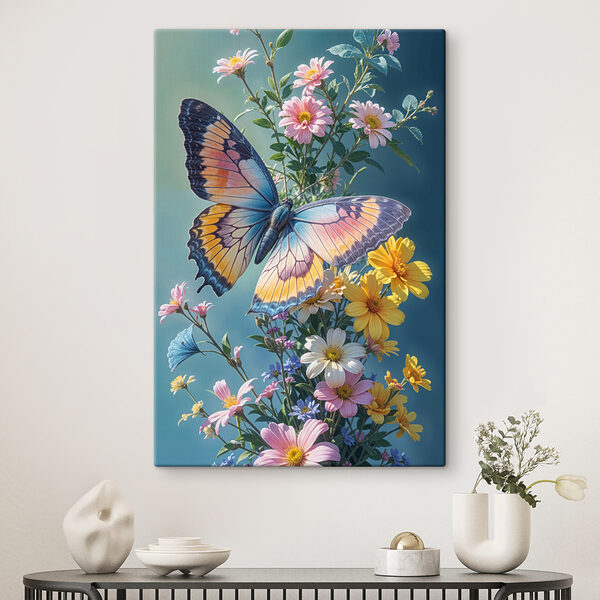Motyl na kwiatku Motyl na kwiatku