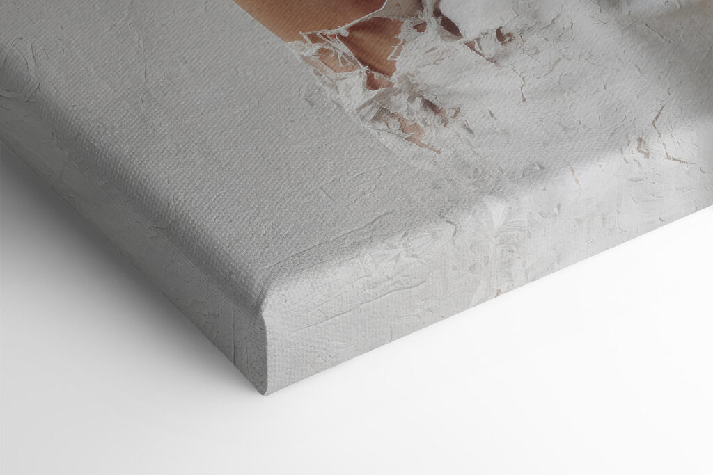 Woman with red flowers on her head