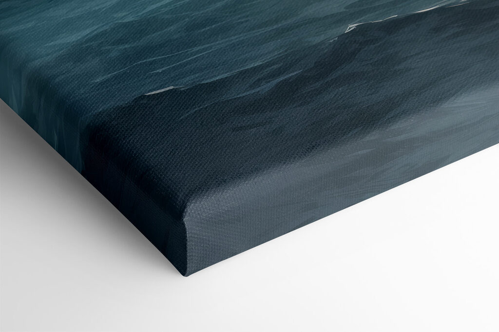 Large body of water with waves