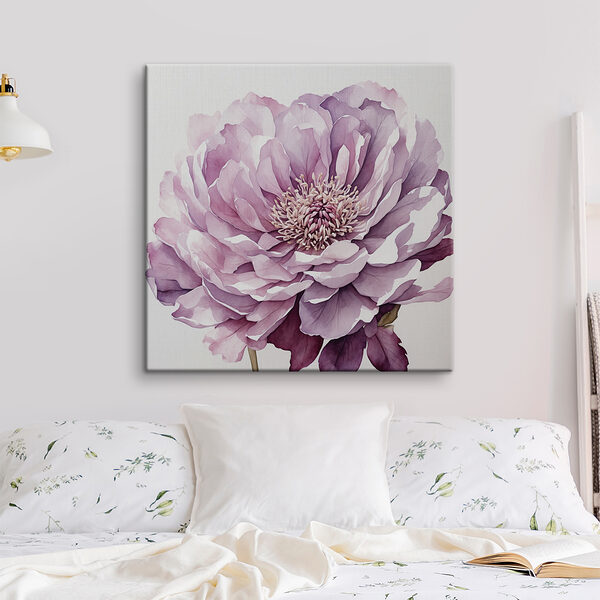 Delicate bloom in soft pastel hues