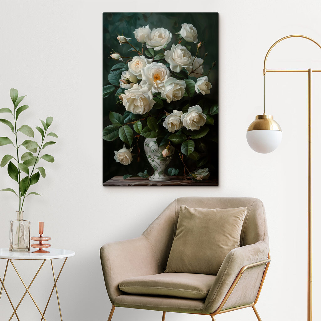 Elegant bouquet of white roses Elegant bouquet of white roses