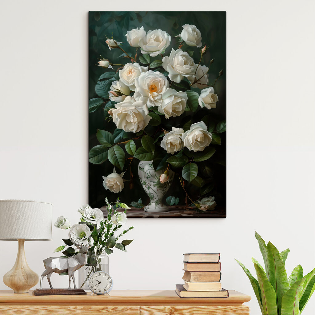 Elegant bouquet of white roses Elegant bouquet of white roses