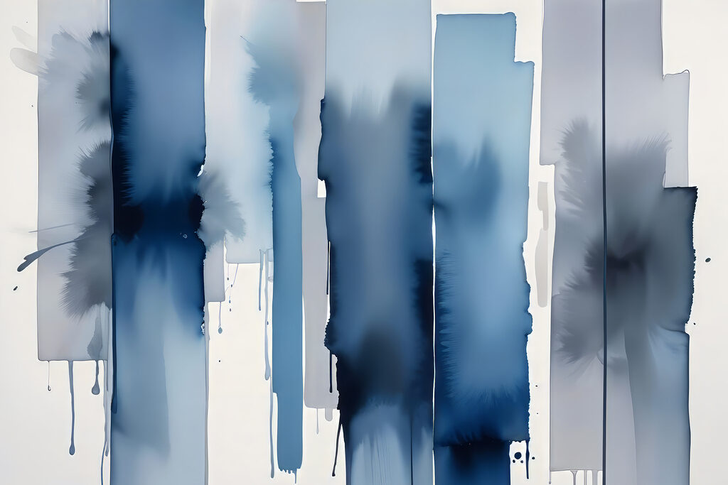 Blue and white striped background