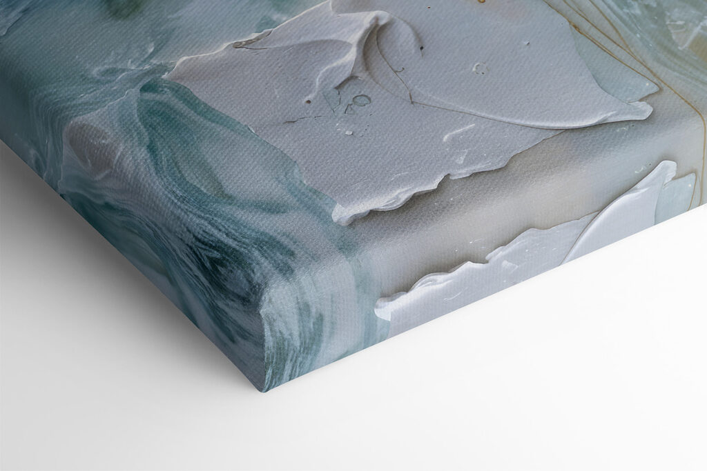 Ocean Meets Metallic Elegance