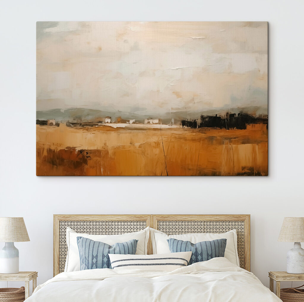 Painting of a landscape Painting of a landscape