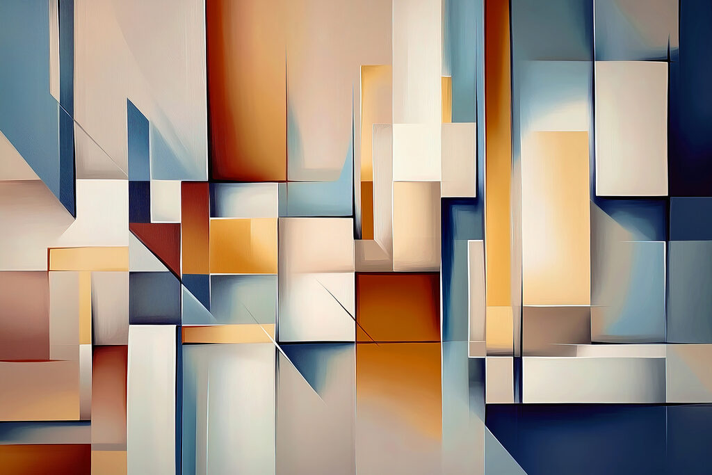 Colorful art piece of art