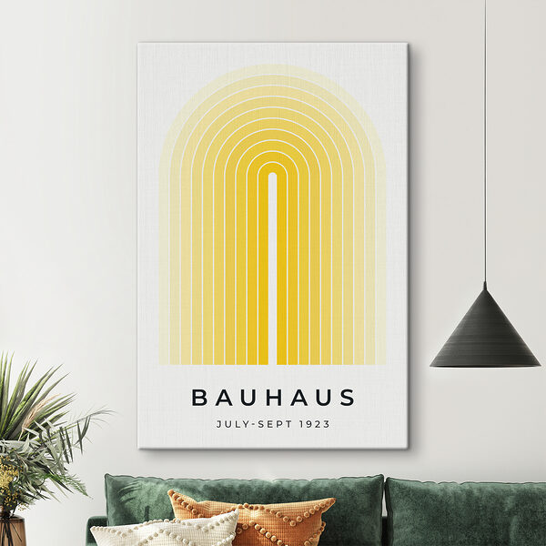 Obraz Obraz Żółty i biały łuk (SKU: s40536)