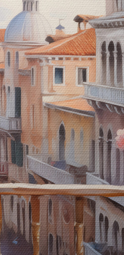 View of a city from a balcony View of a city from a balcony