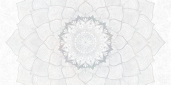 Biało-szara mandala Biało-szara mandala