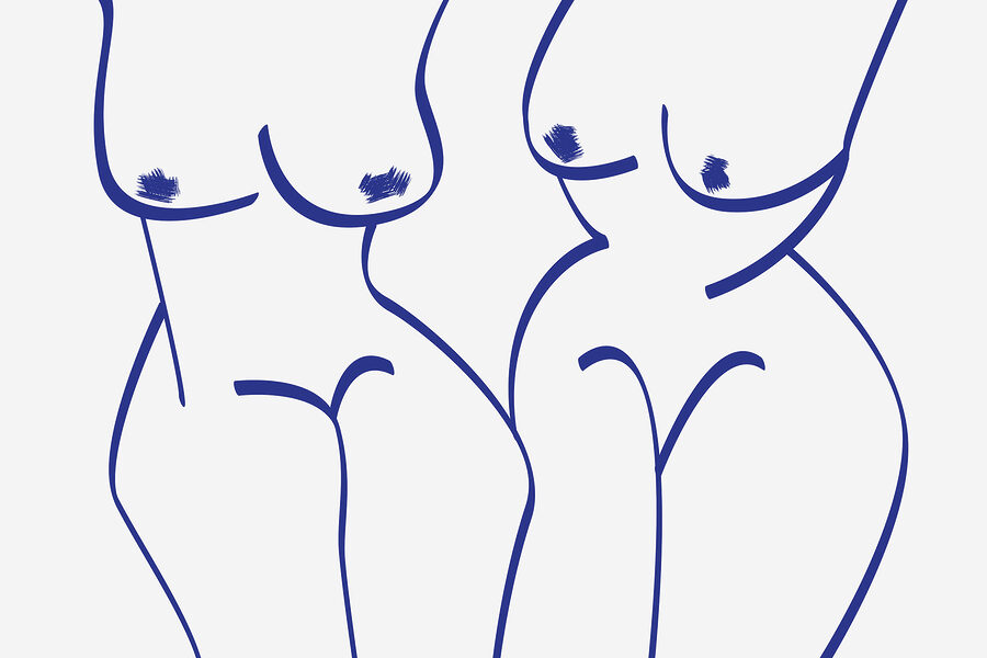 Grupa kobiecych ciał