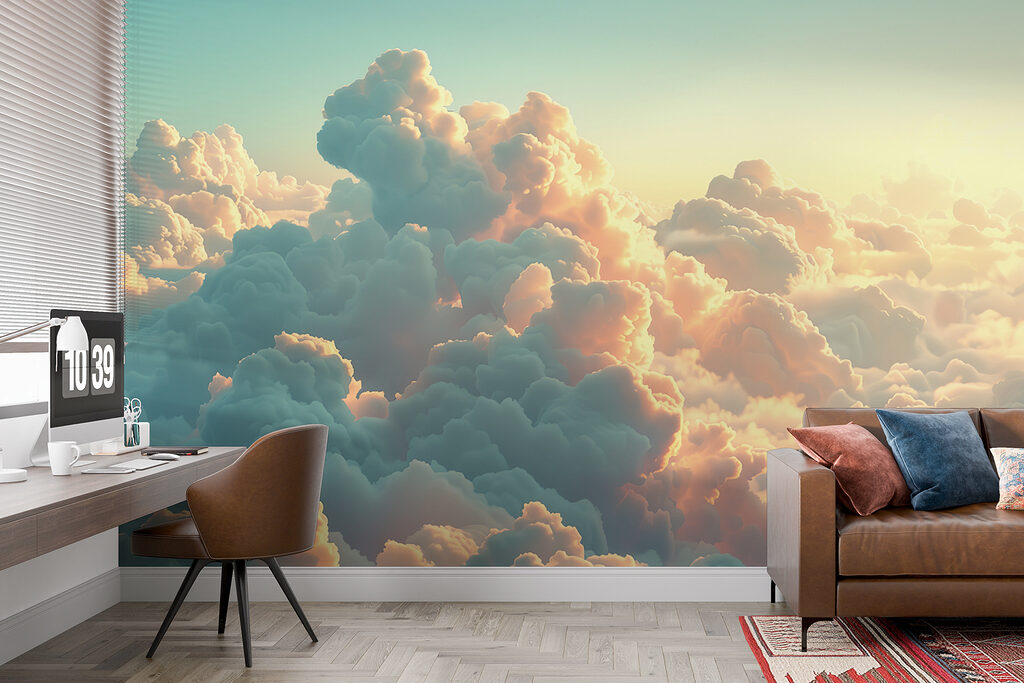 Large group of clouds