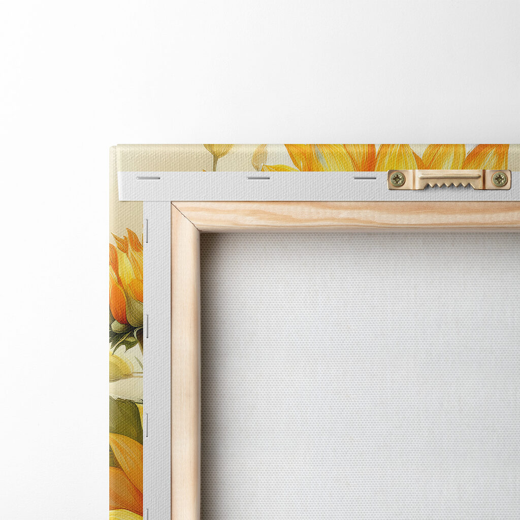 Bouquet of yellow sunflowers