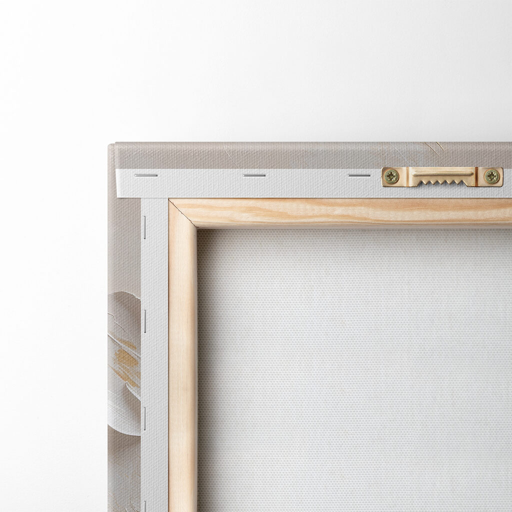 White flower with yellow center