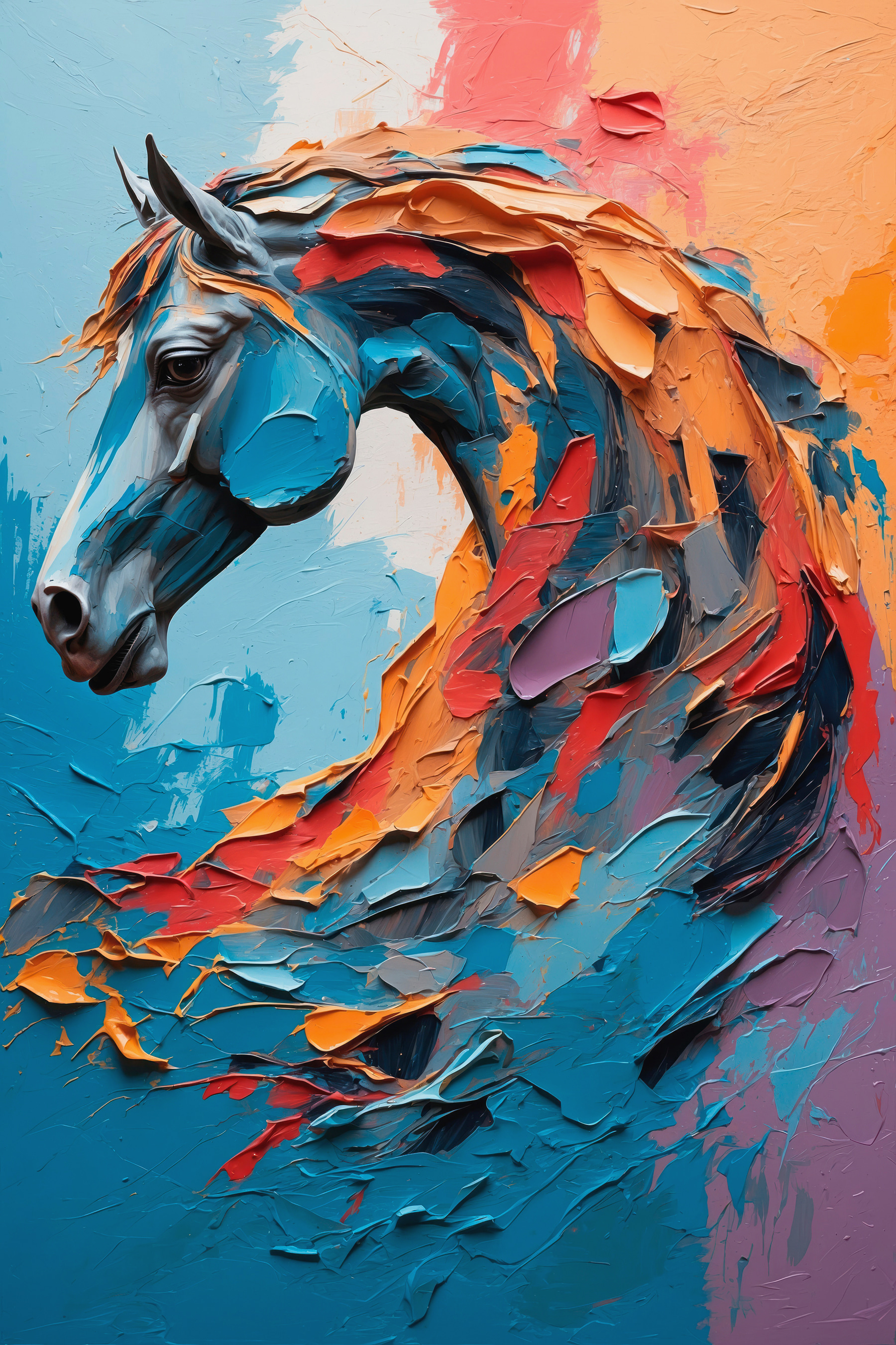 Painting of a horse