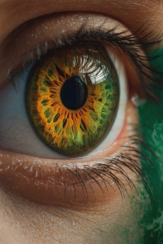 Close up of an eye