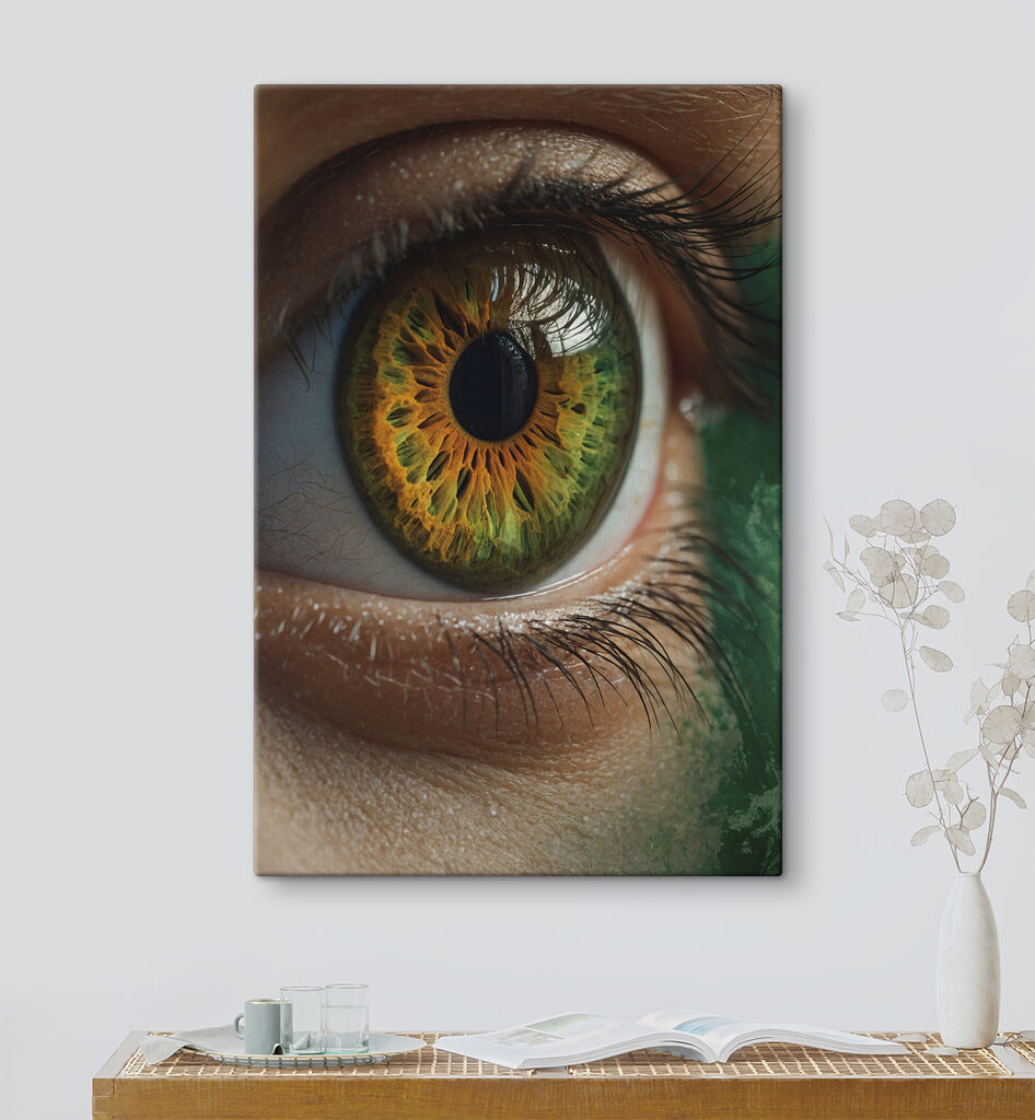 Close up of an eye