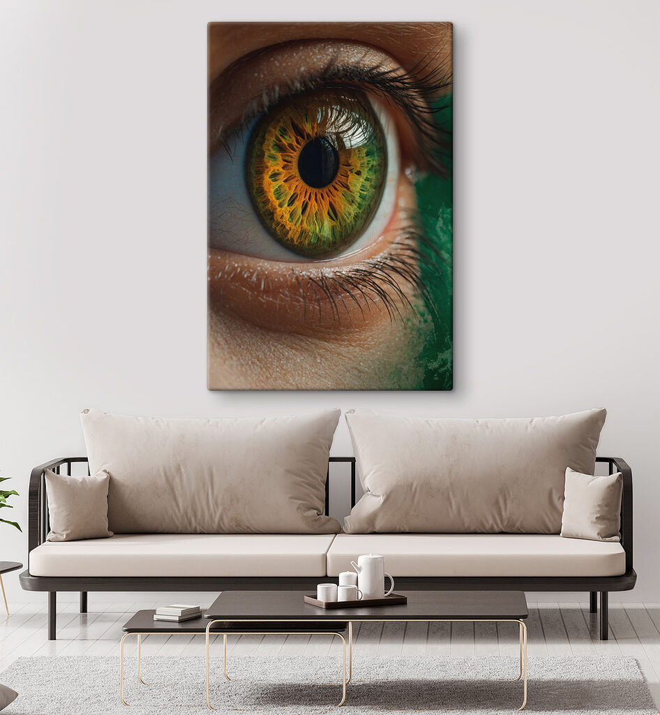 Close up of an eye
