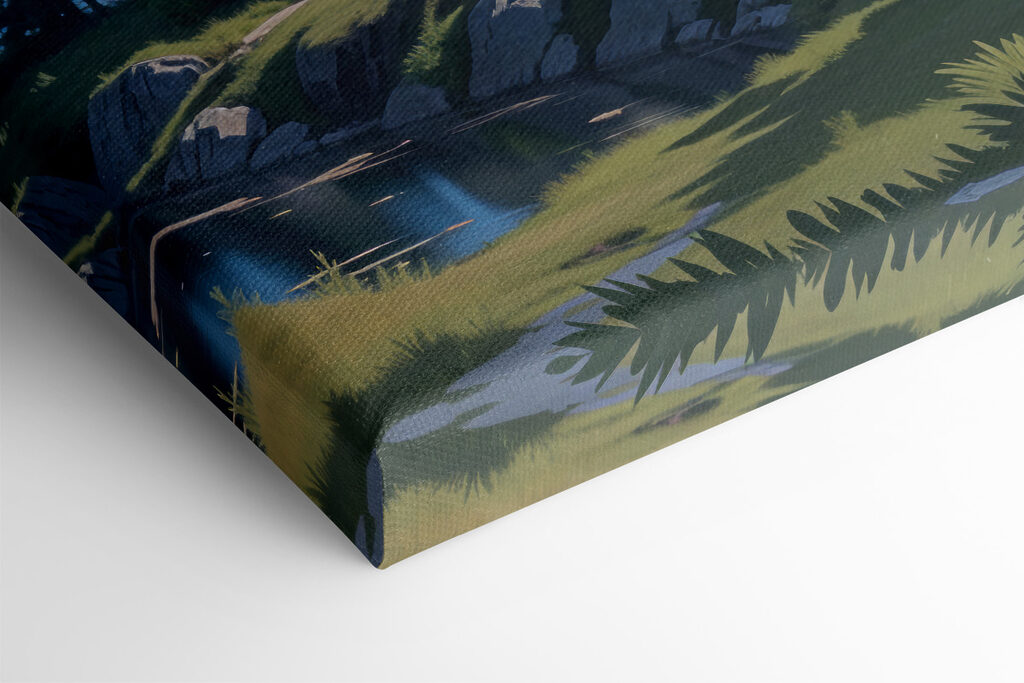 House on a hill by the water House on a hill by the water