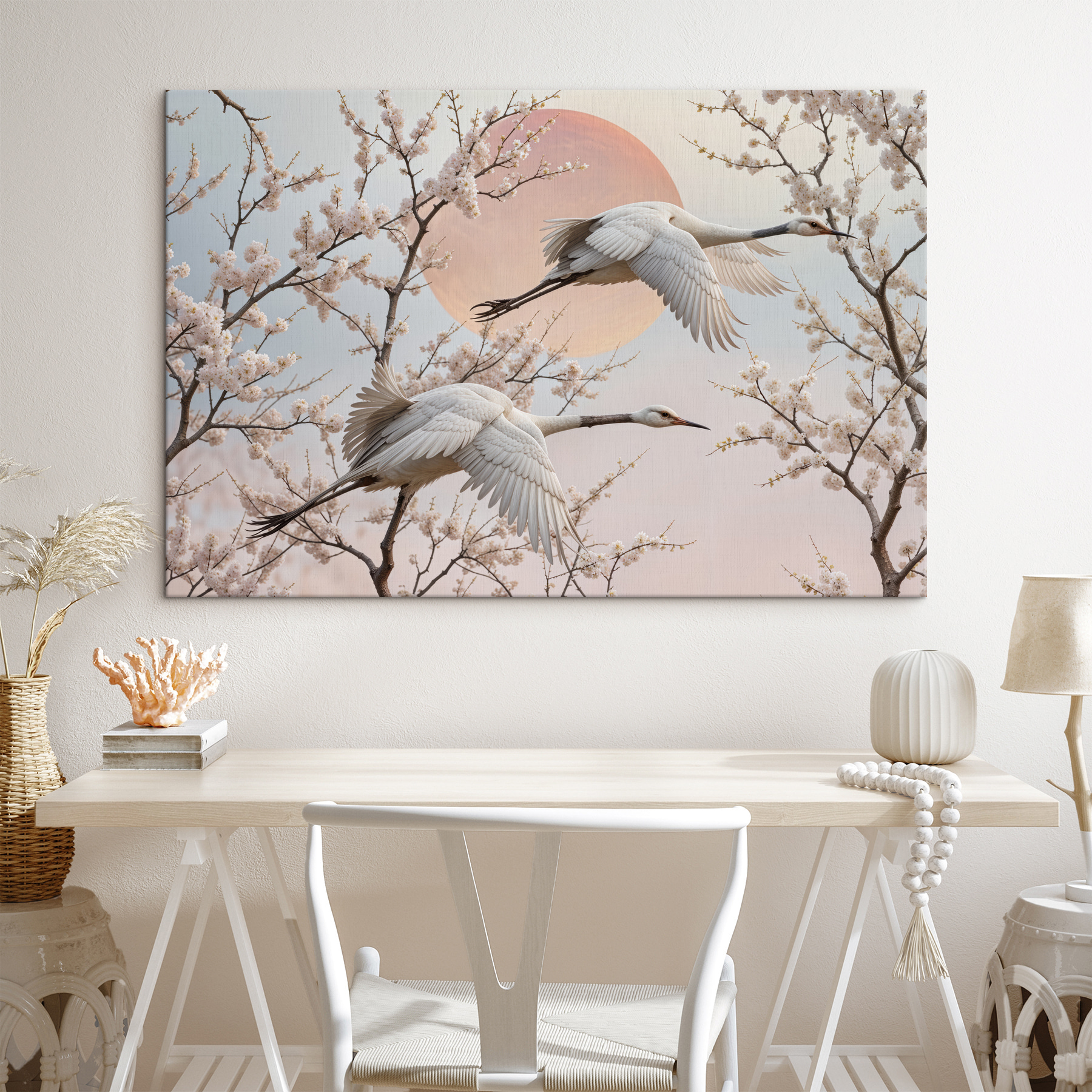 Group of birds flying in the air