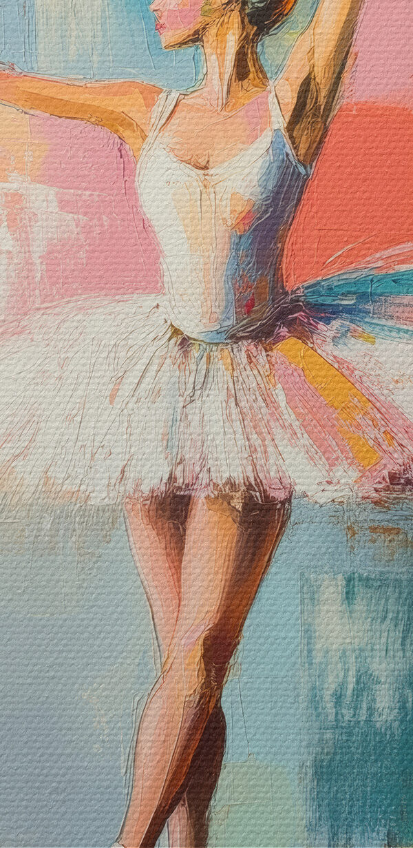 Tańcząca kobieta w tutu Tańcząca kobieta w tutu