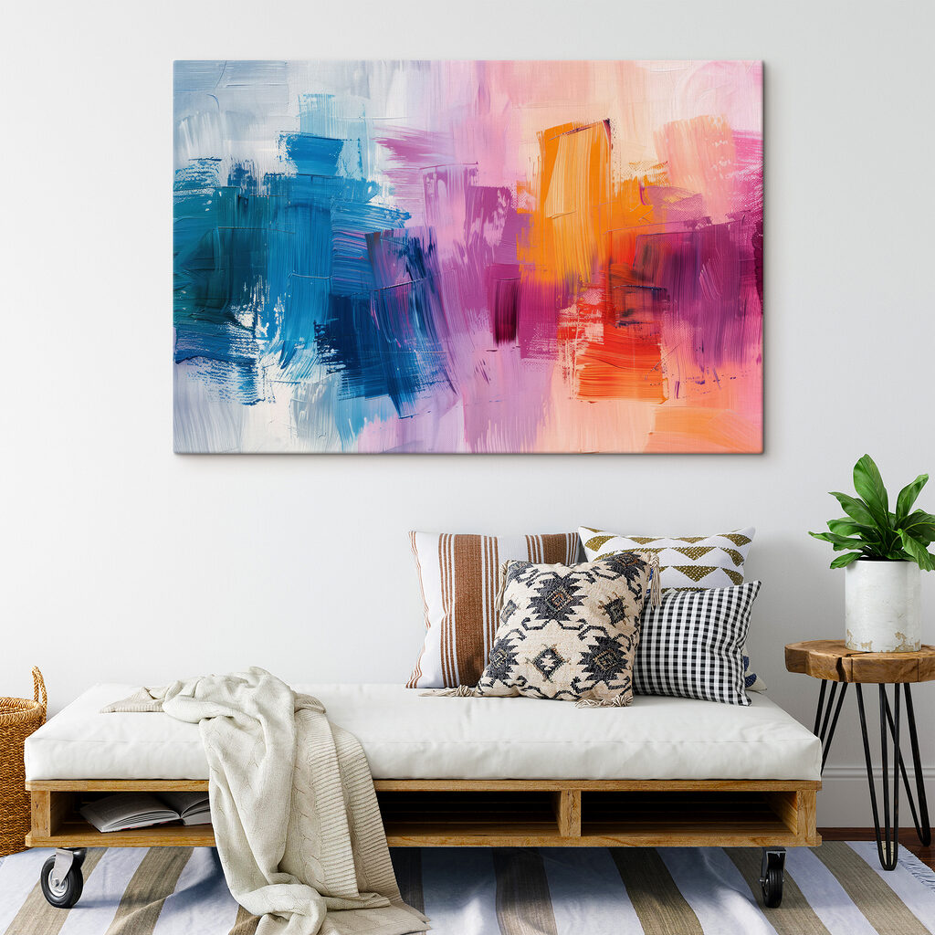 Painting of different colors