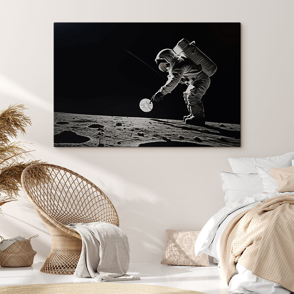 Astronauta na księżycu Astronauta na księżycu
