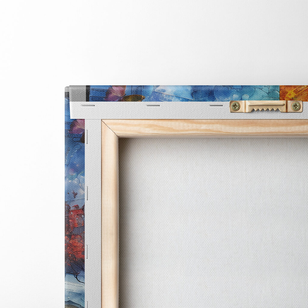 Painting of a tree and a path