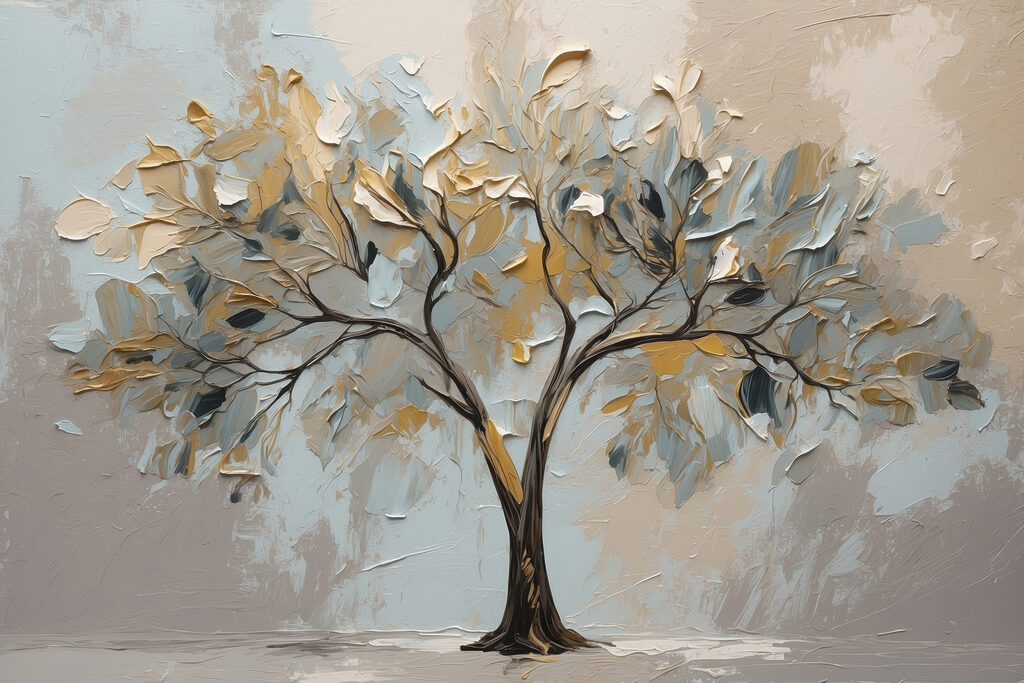 Painting of a tree Painting of a tree