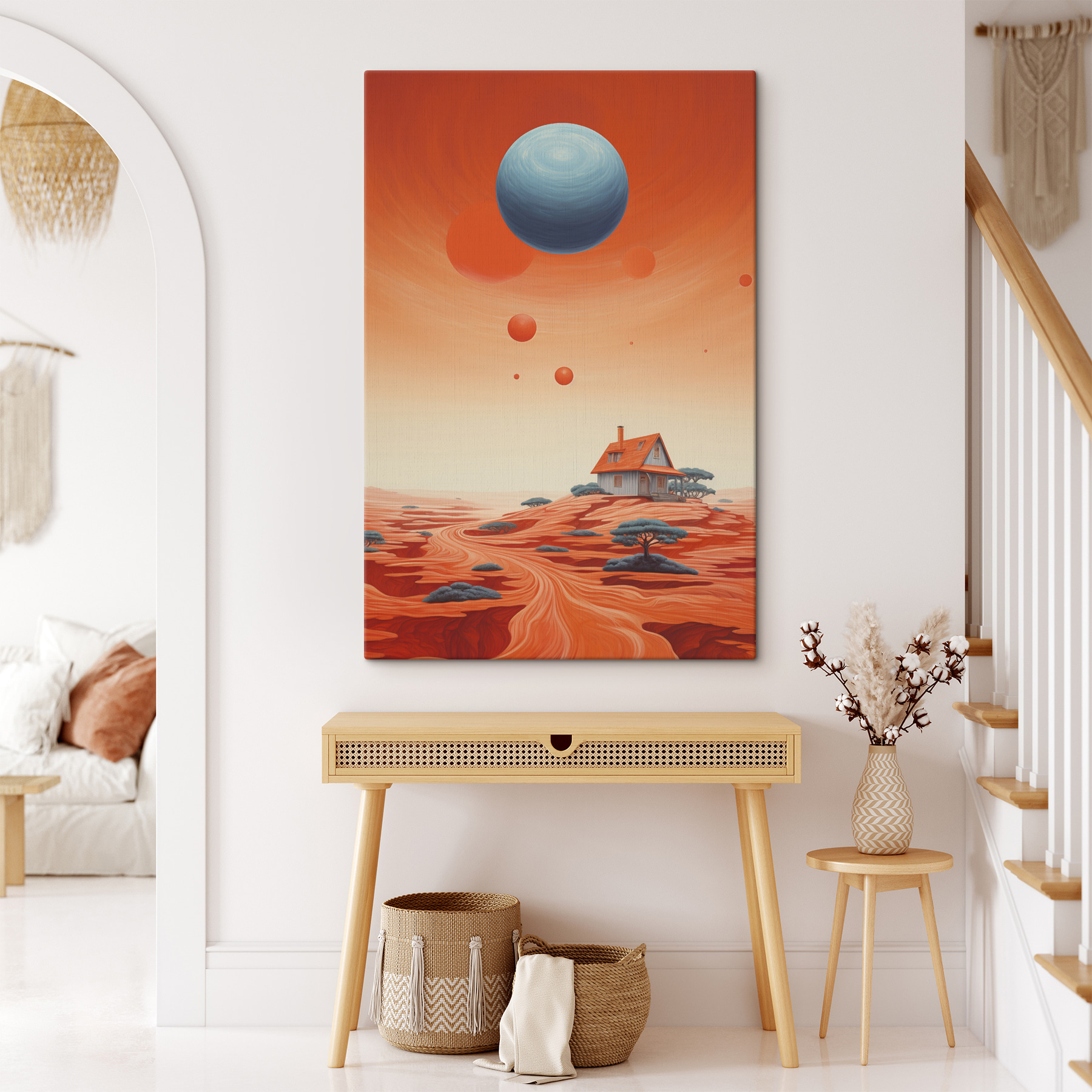House in a desert House in a desert