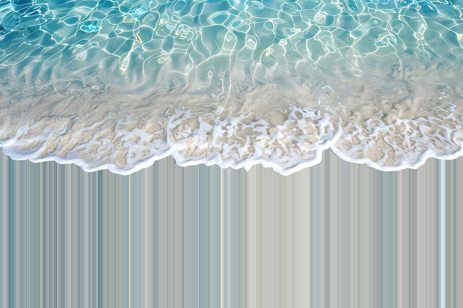 Plaża z bliska